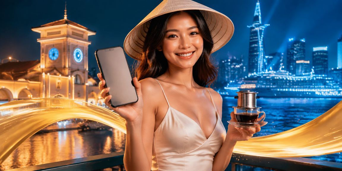 Người dùng TP. Hồ Chí Minh mở casino trực tuyến trên điện thoại tại quán cà phê